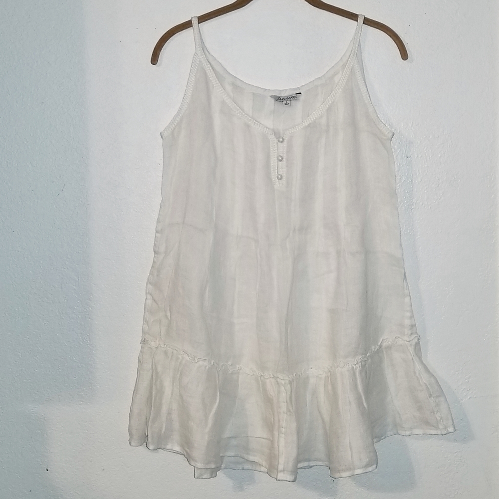 John Mark Linen Top